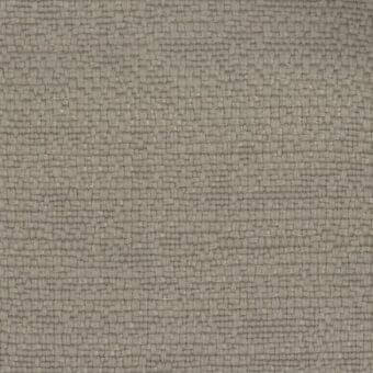 Neutral gray-beige woven fabric texture with a dense, linear pattern and matte finish, suggesting durability for upholstery or decor.